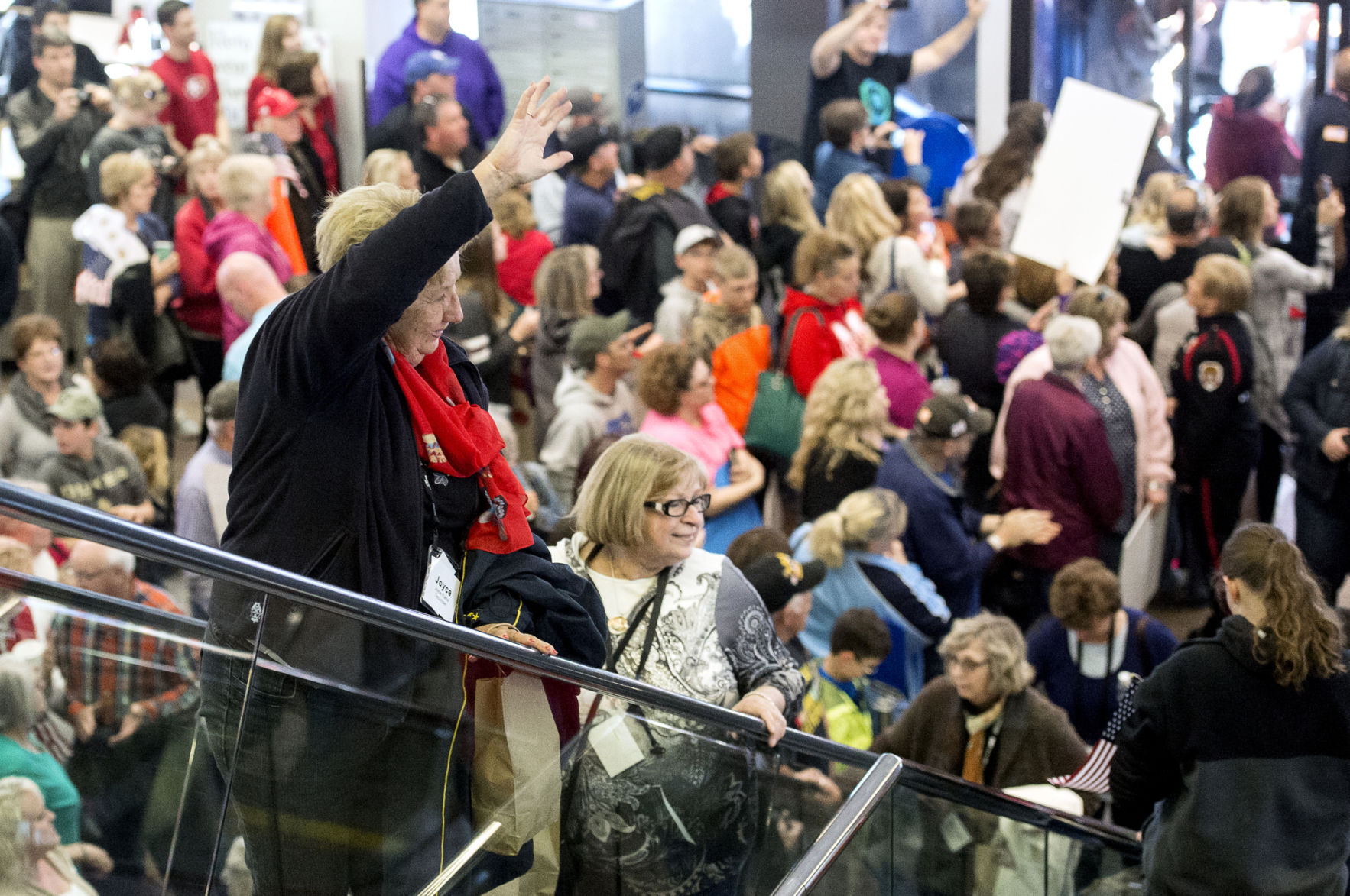 Honor Flight celebration